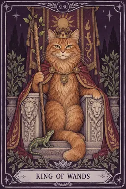 ไพ่ King of Wands