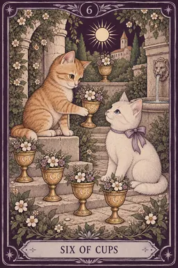 ไพ่ Six of Cups