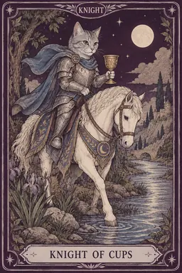 ไพ่ Knight of Cups