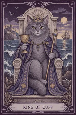 ไพ่ King of Cups
