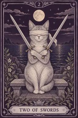 ไพ่ Two of Swords